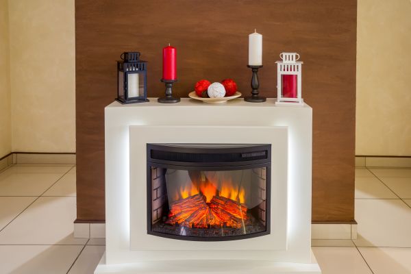 Electric Fireplace Renovation